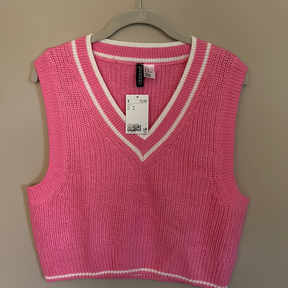 Preppy sweater vest